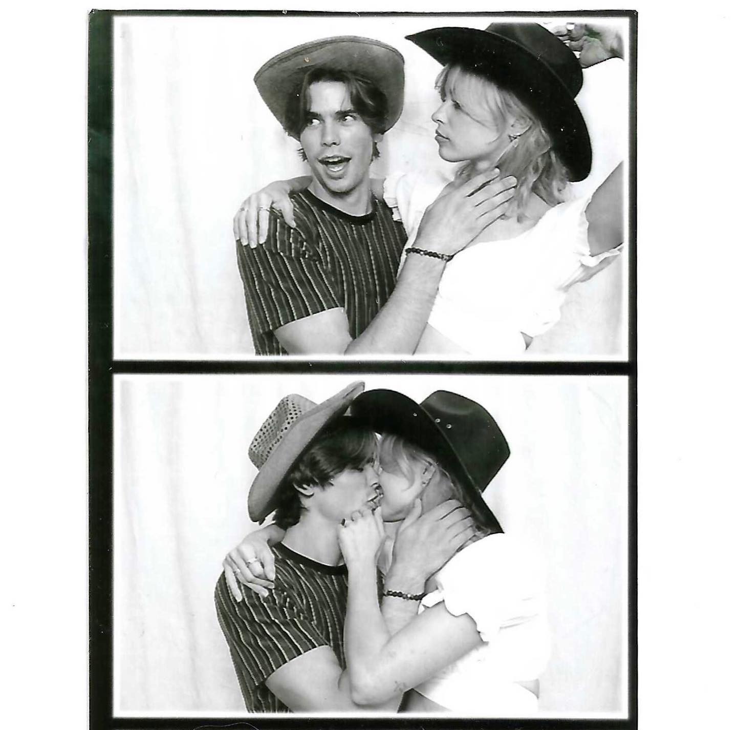 Elle Chapman kissing her boyfriend Patrick Luwis