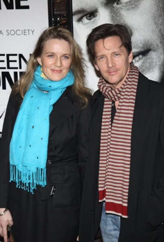 Andrew McCarthy and his wife, Dolores Rice, at an event in 2010