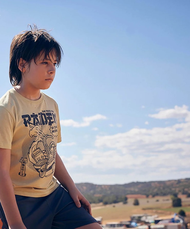 Bruno Núñez Arjona as Esteban in 'Sirāt'