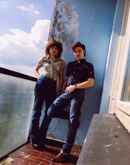 Lena Urzendowsky with her brother, Sebastian Urzendowsky