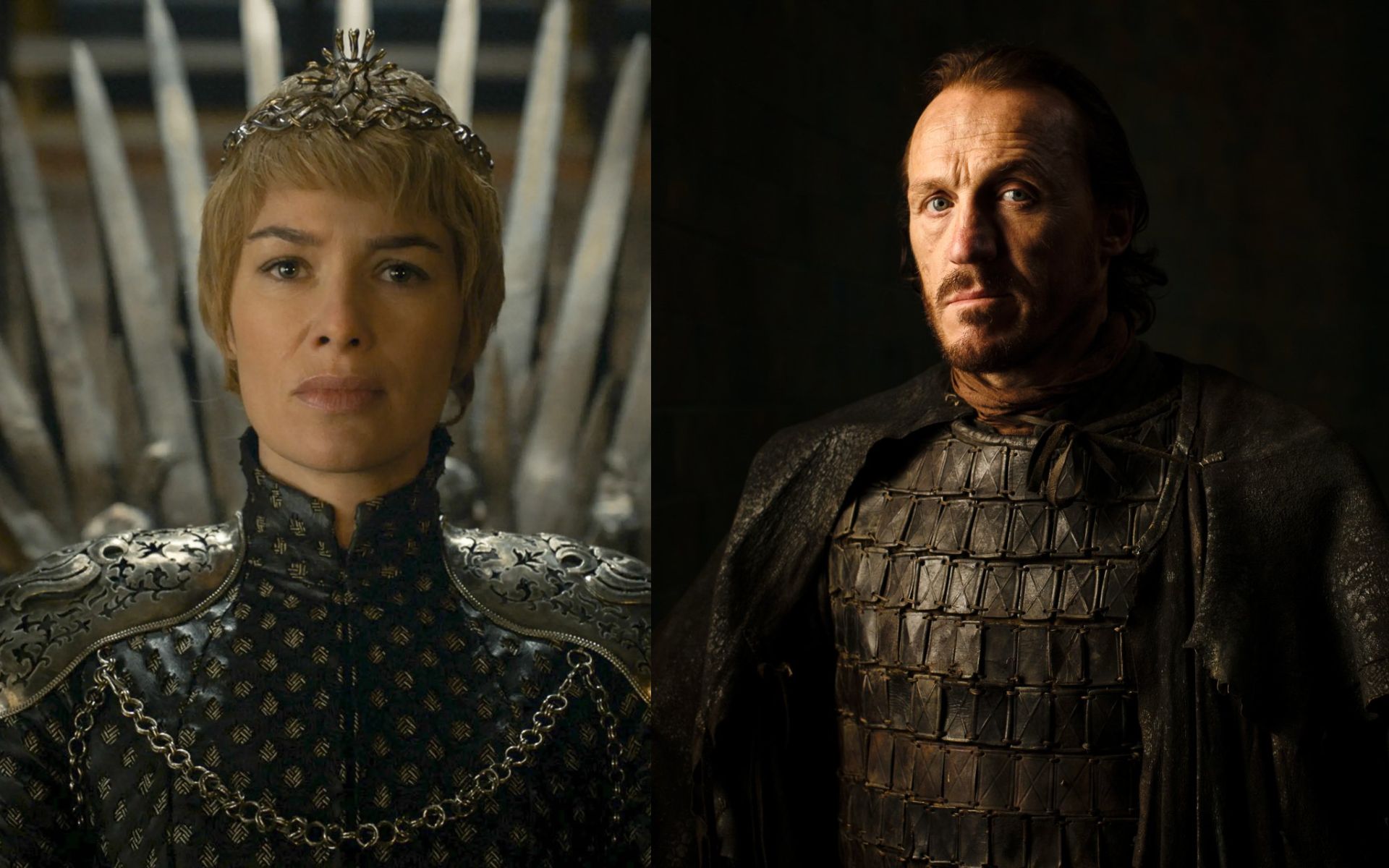 Lena Headey and Jerome Flynn