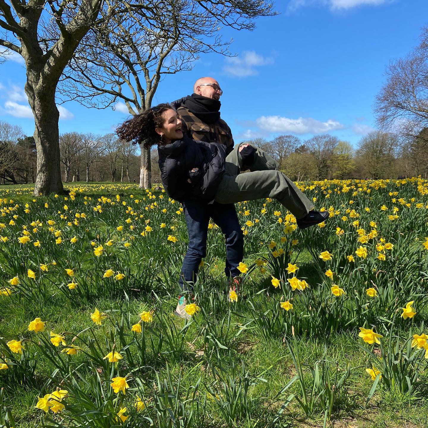 Billie Boullet being picked up by her reported father during her 16th birthday