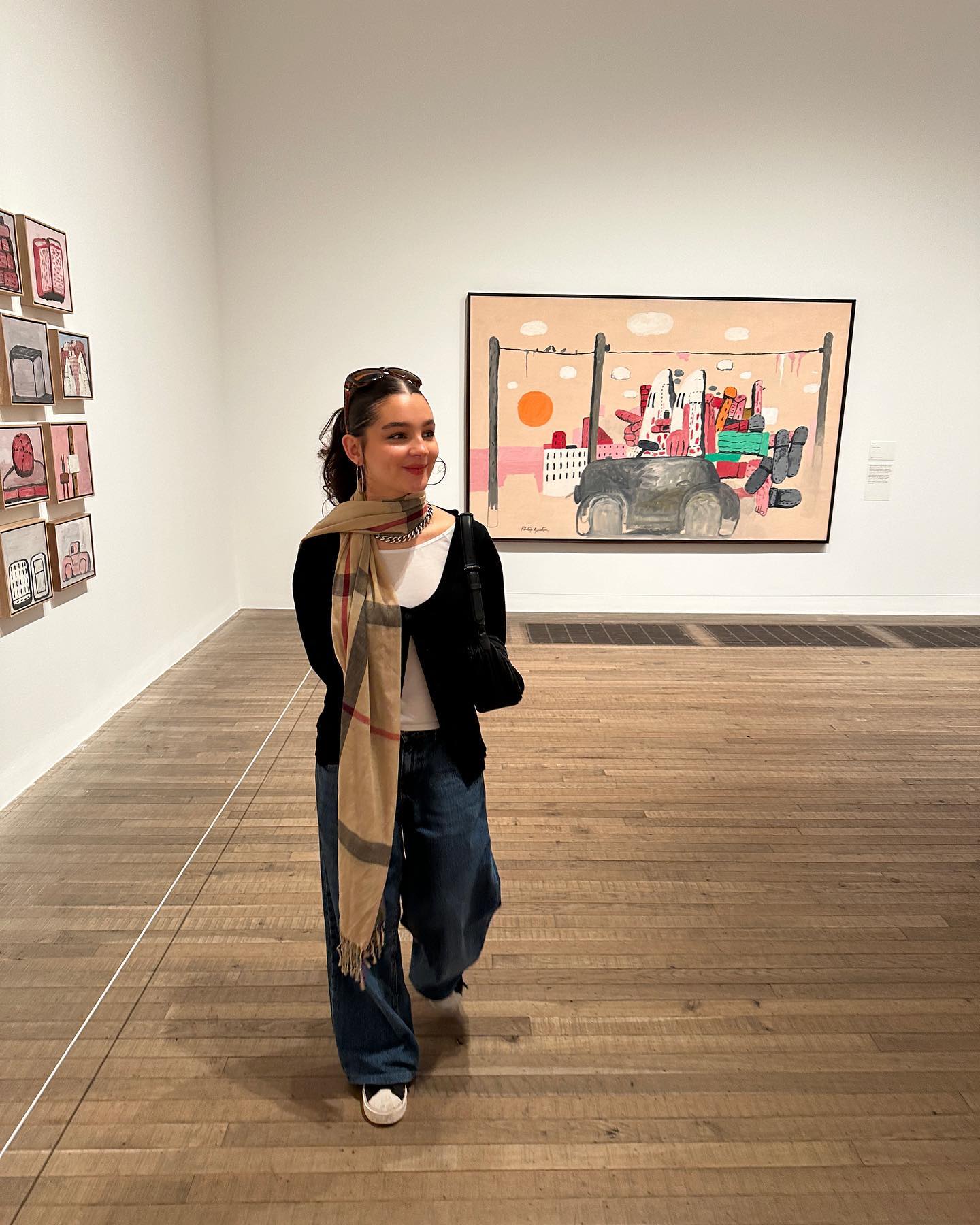 Billie Boullet at the Tate Gallery in November 2023