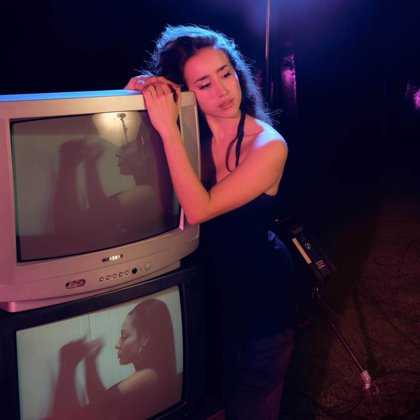 Priscilla Delgado during the filming of HBO's 'Euphoria' Season 3